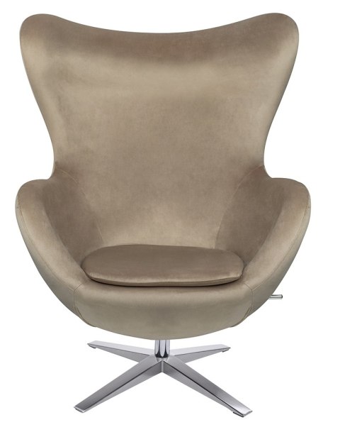 King Home Fotel EGG SZEROKI VELVET khaki King Home Fotel EGG SZEROKI VELVET khaki