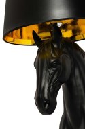 King Home Lampa podłogowa KOŃ HORSE STAND S czarna - włókno szklane King Home Lampa podłogowa KOŃ HORSE STAND S czarna - włókno szklane