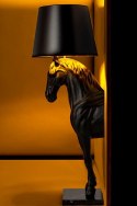 King Home Lampa podłogowa KOŃ HORSE STAND S czarna - włókno szklane King Home Lampa podłogowa KOŃ HORSE STAND S czarna - włókno szklane
