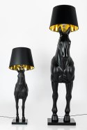 King Home Lampa podłogowa KOŃ HORSE STAND S czarna - włókno szklane King Home Lampa podłogowa KOŃ HORSE STAND S czarna - włókno szklane