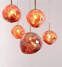 King Home MOOSEE lampa wisząca FUSION 30 miedziana - akryl King Home MOOSEE lampa wisząca FUSION 30 miedziana - akryl