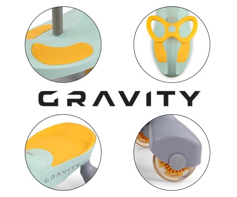 Milly Mally Milly Mally Jeździk Grawitacyjny Gravity Lime Yellow Milly Mally Milly Mally Jeździk Grawitacyjny Gravity Lime Yellow