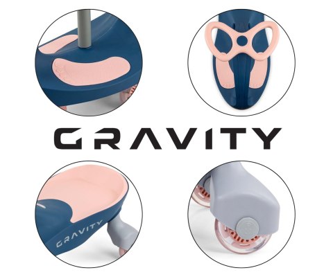 Milly Mally Milly Mally Jeździk Grawitacyjny Gravity Navy Pink Milly Mally Milly Mally Jeździk Grawitacyjny Gravity Navy Pink
