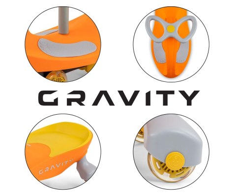 Milly Mally Milly Mally Jeździk Grawitacyjny Gravity Orange Yellow Milly Mally Milly Mally Jeździk Grawitacyjny Gravity Orange Yellow