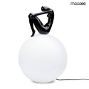 Moosee MOOSEE lampa podłogowa UOMO 35 czarna Moosee MOOSEE lampa podłogowa UOMO 35 czarna