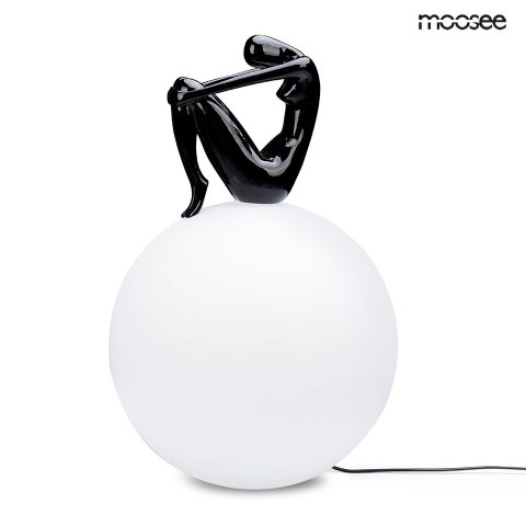 Moosee MOOSEE lampa podłogowa UOMO 35 czarna Moosee MOOSEE lampa podłogowa UOMO 35 czarna