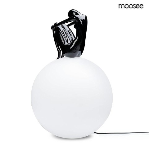 Moosee MOOSEE lampa podłogowa UOMO 35 czarna Moosee MOOSEE lampa podłogowa UOMO 35 czarna