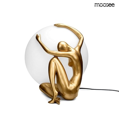 Moosee MOOSEE lampa podłogowa UOMO 50 złota Moosee MOOSEE lampa podłogowa UOMO 50 złota