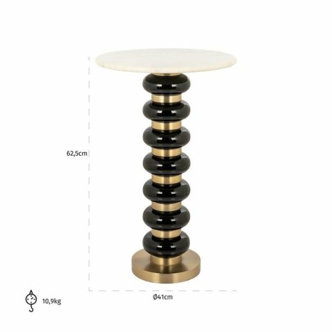 Richmond Interiors RICHMOND stolik BARBARA czarny Richmond Interiors RICHMOND stolik BARBARA czarny