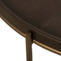 Richmond Interiors RICHMOND stolik kawowy ZILLON brązowy Richmond Interiors RICHMOND stolik kawowy ZILLON brązowy