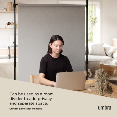 Umbra UMBRA karnisz ANYWHERE czarny mat Umbra UMBRA karnisz ANYWHERE czarny mat