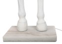 King Home Lampa podłogowa KOŃ HORSE STAND M biała - włókno szklane King Home Lampa podłogowa KOŃ HORSE STAND M biała - włókno szklane