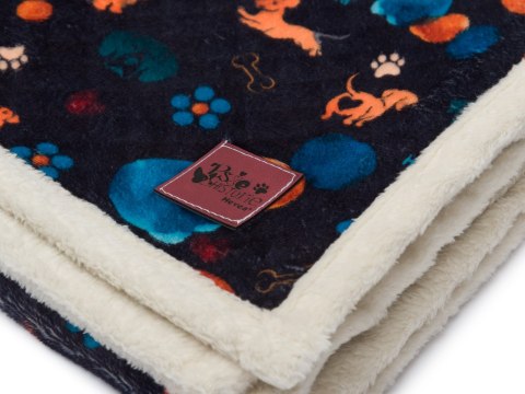 Kocyk polarowy Hevea Psie Historie Psitulak ART 125x75 (Corgi turkus) Kocyk polarowy Hevea Psie Historie Psitulak ART 125x75 (Corgi turkus)