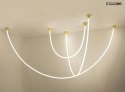 Moosee MOOSEE lampa wisząca LASSO 1000 złota Moosee MOOSEE lampa wisząca LASSO 1000 złota