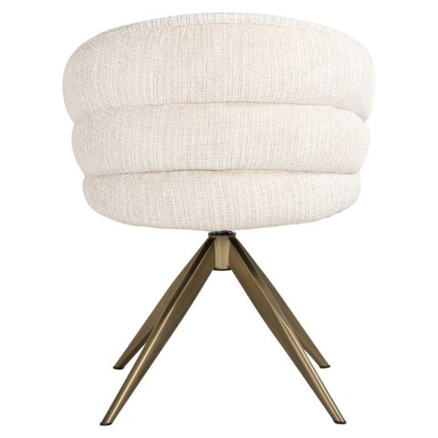 Richmond Interiors RICHMOND krzesło obrotowe ZENDAYA beżowe Richmond Interiors RICHMOND krzesło obrotowe ZENDAYA beżowe