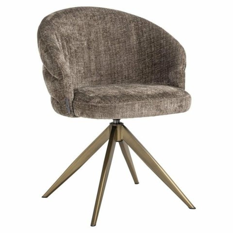 Richmond Interiors RICHMOND krzesło obrotowe ZENDAYA brązowe Richmond Interiors RICHMOND krzesło obrotowe ZENDAYA brązowe
