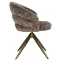 Richmond Interiors RICHMOND krzesło obrotowe ZENDAYA brązowe Richmond Interiors RICHMOND krzesło obrotowe ZENDAYA brązowe