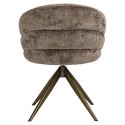 Richmond Interiors RICHMOND krzesło obrotowe ZENDAYA brązowe Richmond Interiors RICHMOND krzesło obrotowe ZENDAYA brązowe