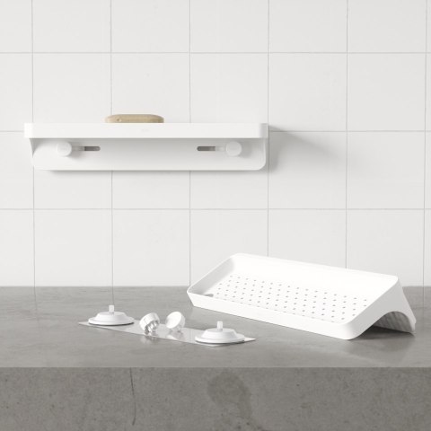 Umbra UMBRA półka łazienkowa FLEX biała Umbra UMBRA półka łazienkowa FLEX biała