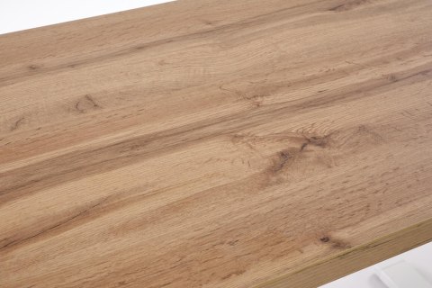 B54 biurko z funkcją regulacji wysokości, blat - dąb artisan, stelaż - biały B54 biurko z funkcją regulacji wysokości, blat - dąb artisan, stelaż - biały