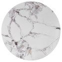 GILDA zestaw 3 ław, biały marmur / złoty GILDA zestaw 3 ław, biały marmur / złoty