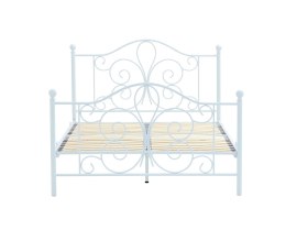 PANAMA 140 cm łóżko metalowe biały