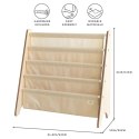 3 Sprouts 3 Sprouts Stojak na Książki Recycled Solid Beige
