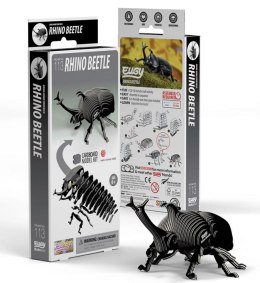 Eugy Eugy Układanka Eko 3D Chrząszcz Nosorożec