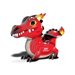 Eugy Eugy Układanka Eko 3D Czerwony Smok