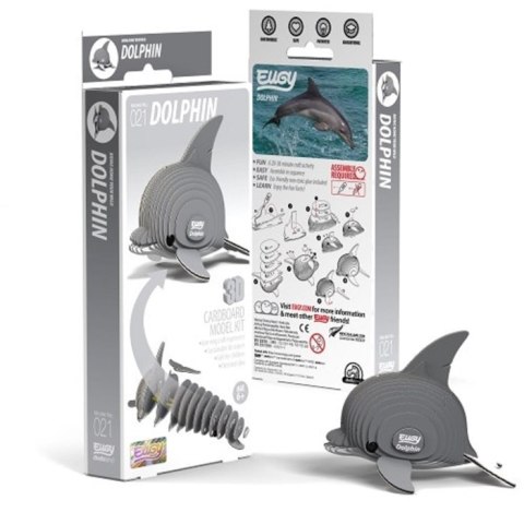 Eugy Eugy Układanka Eko 3D Delfin Eugy Eugy Układanka Eko 3D Delfin
