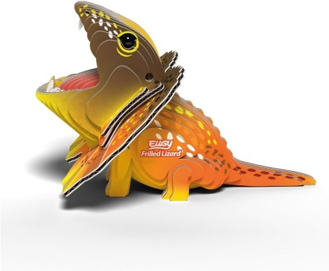Eugy Eugy Układanka Eko 3D Jaszczurka Agama Kołnierzasta Eugy Eugy Układanka Eko 3D Jaszczurka Agama Kołnierzasta