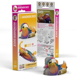 Eugy Eugy Układanka Eko 3D Kaczka Mandarynka