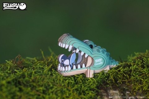 Eugy Eugy Układanka Eko 3D Krokodyl Eugy Eugy Układanka Eko 3D Krokodyl