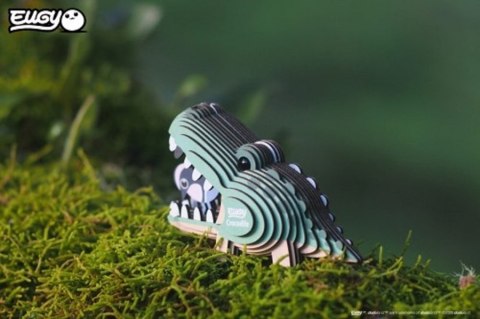 Eugy Eugy Układanka Eko 3D Krokodyl Eugy Eugy Układanka Eko 3D Krokodyl
