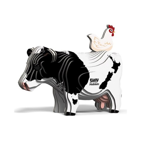 Eugy Eugy Układanka Eko 3D Krowa Eugy Eugy Układanka Eko 3D Krowa