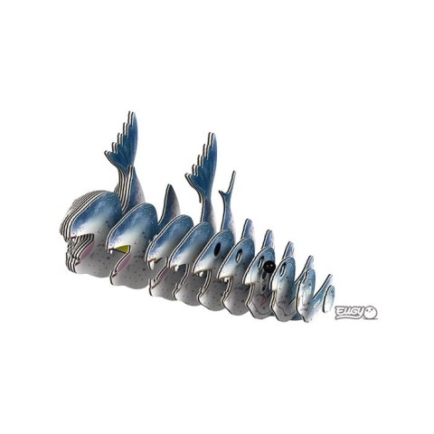 Eugy Eugy Układanka Eko 3D Lampart Morski Eugy Eugy Układanka Eko 3D Lampart Morski