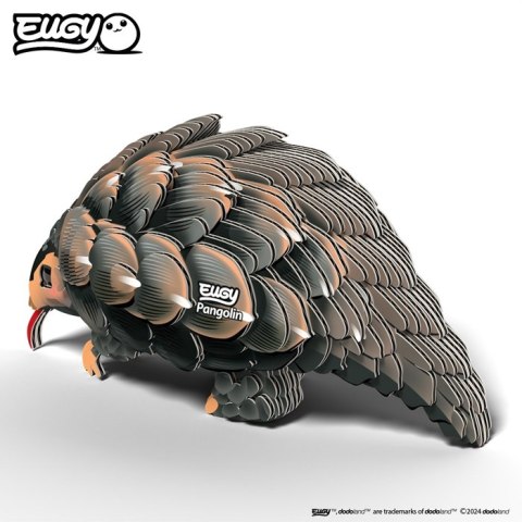 Eugy Eugy Układanka Eko 3D Łuskowiec Eugy Eugy Układanka Eko 3D Łuskowiec