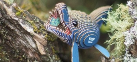 Eugy Eugy Układanka Eko 3D Mozazaur Dinozaur Morski Eugy Eugy Układanka Eko 3D Mozazaur Dinozaur Morski