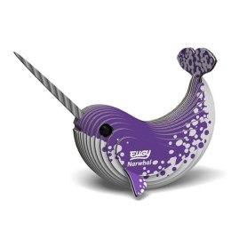 Eugy Eugy Układanka Eko 3D Narwal