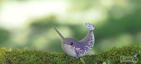 Eugy Eugy Układanka Eko 3D Narwal Eugy Eugy Układanka Eko 3D Narwal