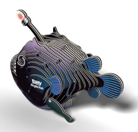 Eugy Eugy Układanka Eko 3D Ryba Żabnica Głębinowa Anglerfish Eugy Eugy Układanka Eko 3D Ryba Żabnica Głębinowa Anglerfish