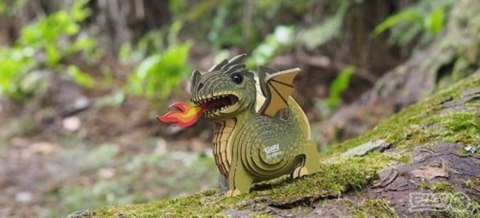 Eugy Eugy Układanka Eko 3D Smok Eugy Eugy Układanka Eko 3D Smok