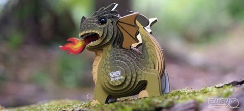Eugy Eugy Układanka Eko 3D Smok Eugy Eugy Układanka Eko 3D Smok