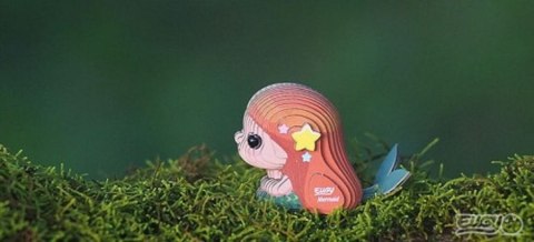 Eugy Eugy Układanka Eko 3D Syrenka Eugy Eugy Układanka Eko 3D Syrenka