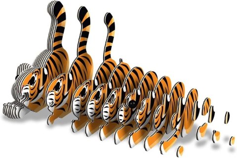 Eugy Eugy Układanka Eko 3D Tygrys Eugy Eugy Układanka Eko 3D Tygrys
