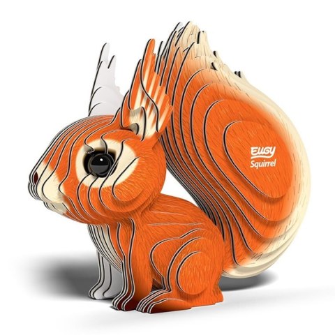 Eugy Eugy Układanka Eko 3D Wiewiórka