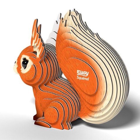 Eugy Eugy Układanka Eko 3D Wiewiórka Eugy Eugy Układanka Eko 3D Wiewiórka