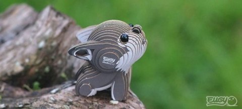 Eugy Eugy Układanka Eko 3D Wilk Eugy Eugy Układanka Eko 3D Wilk