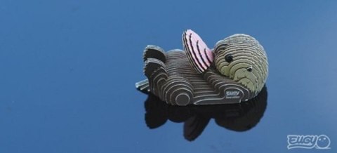 Eugy Eugy Układanka Eko 3D Wydra Eugy Eugy Układanka Eko 3D Wydra