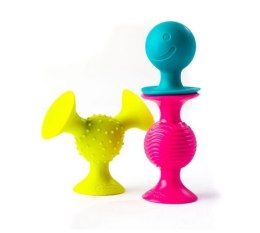 Fat Brain Toy Co. Fat Brain Toy 3 Grzechotki Bobo Przyssawki PipSquigz